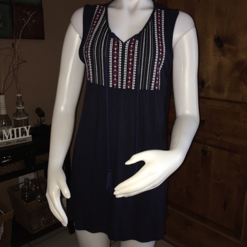 Studio west apparel cotton dress sz m nwot